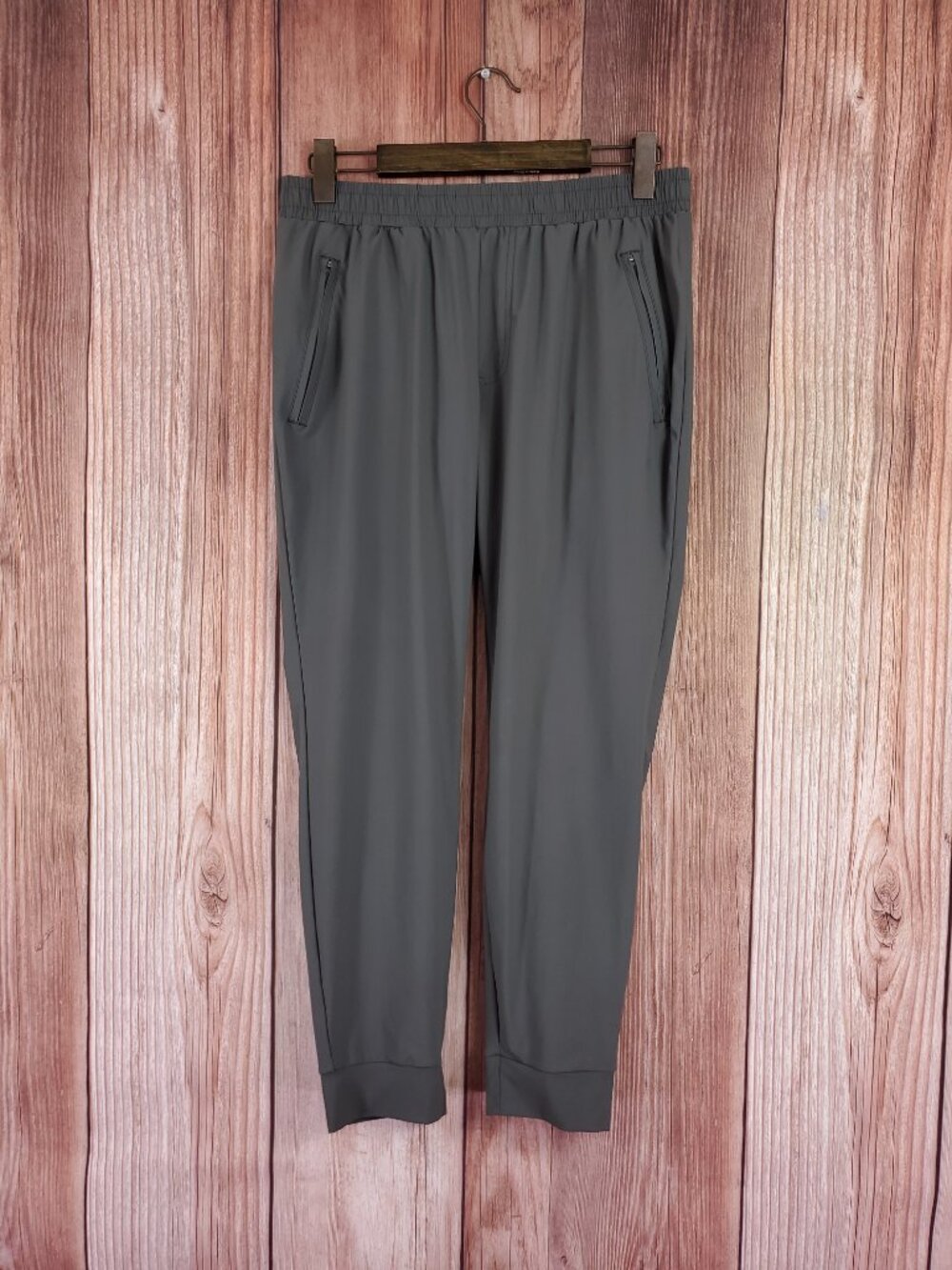Ash & Erie Mens Hybrid Joggers Pants Large 27"-29" Charcoal Gray Stretch